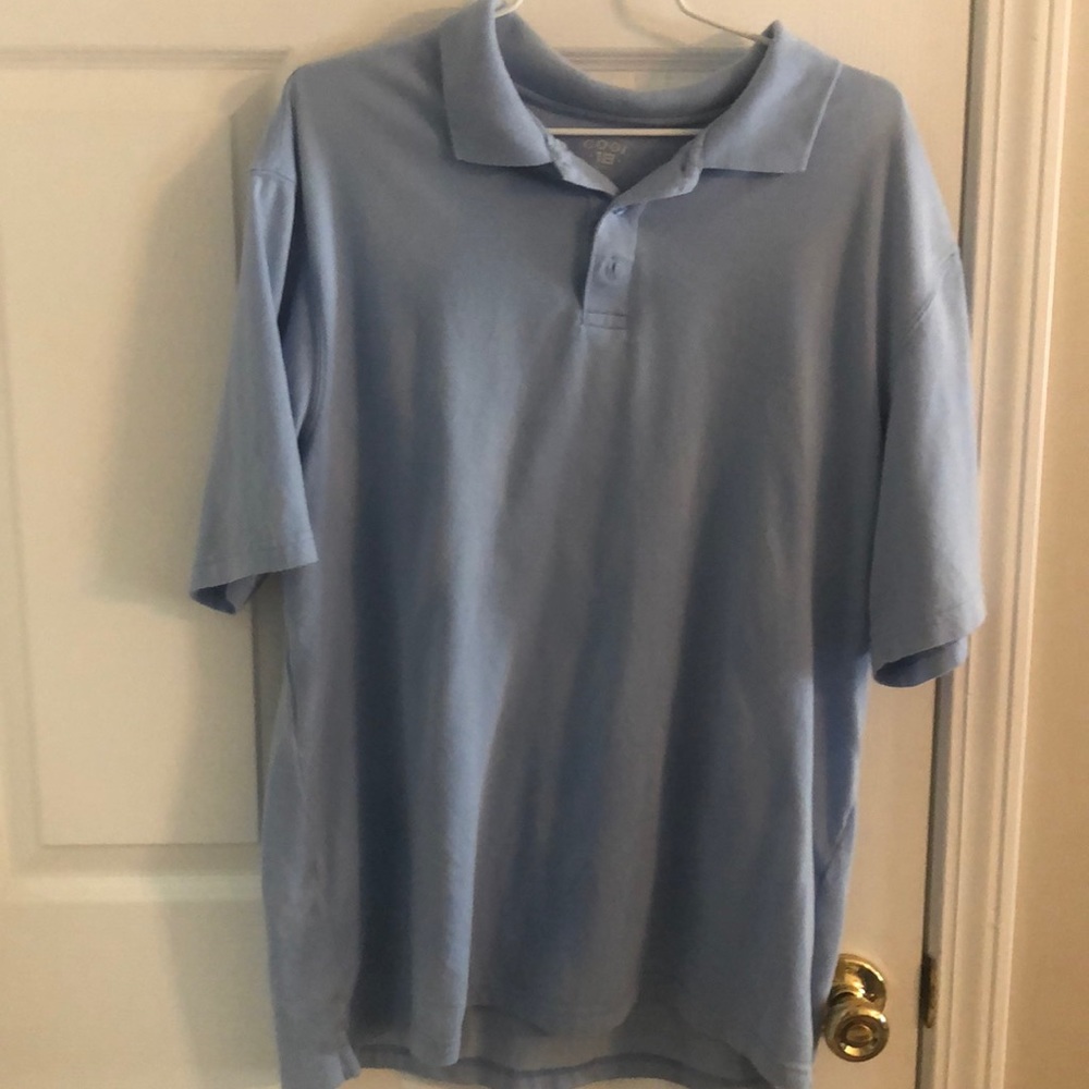 Light blue collared shirt